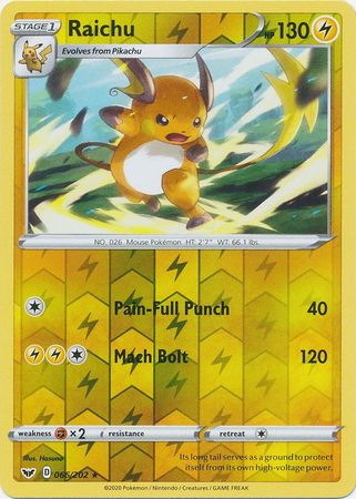 Raichu - 066/202 Rare