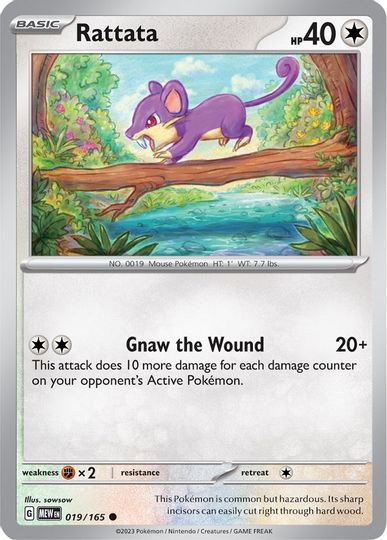 Rattata - 019/165 - Common