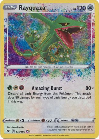 Rayquaza - 138/185 - Amazing Rare