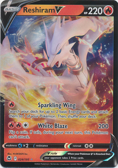 Reshiram V - 024/195 - Ultra Rare