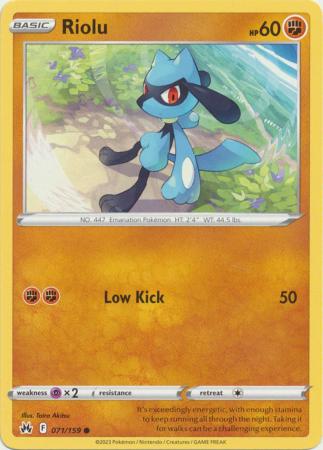 Riolu - 071/159 - Common