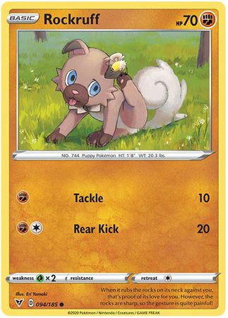 Rockruff - 094/185 - Common