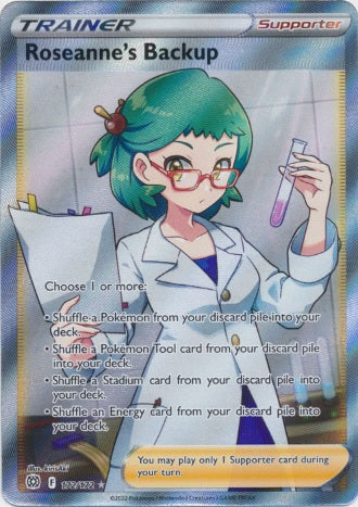 Roseanne's Backup - 172/172 - Full Art Ultra Rare