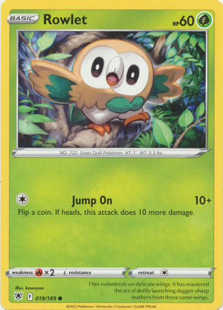 Rowlet - 019/189 - Common