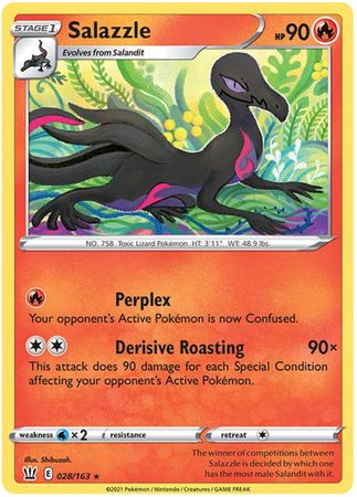 Salazzle - 028/163 - Rare