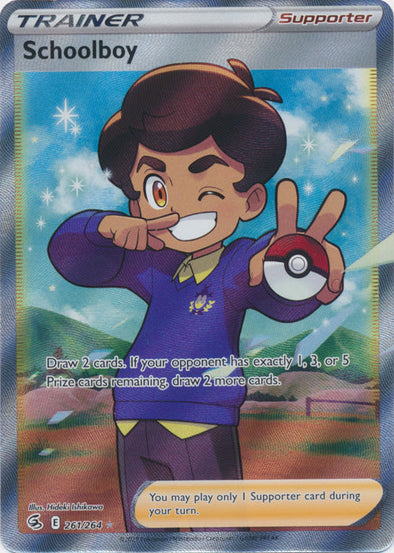 Schoolboy - 261/264 - Full Art Ultra Rare