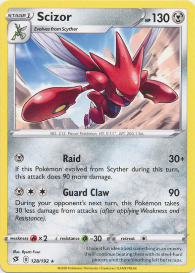 Scizor - 128/192 - Rare