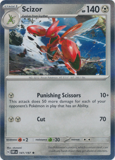 Scizor - 141/197 - Rare