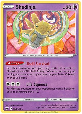 Shedinja - 066/185 - Rare