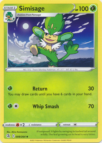 Simisage - 008/264 - Uncommon