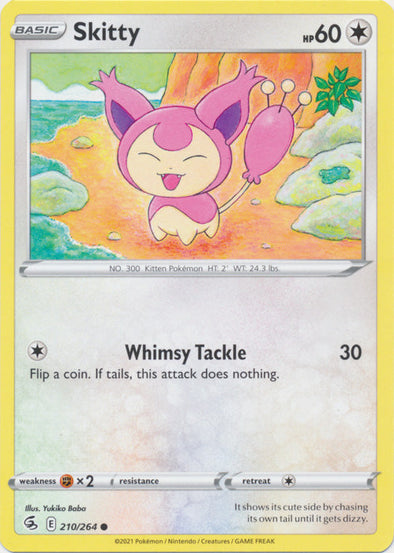 Skitty - 210/264 - Common