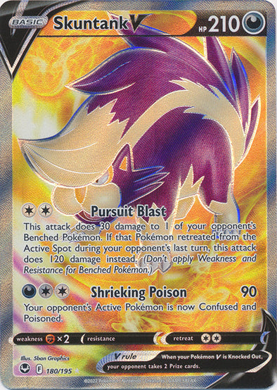 Skuntank V - 180/195 - Full Art Ultra Rare