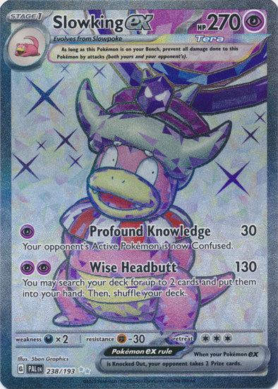 Slowking ex - 238/193 - Full Art Ultra Rare