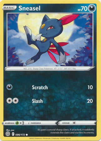 Sneasel - 086/172 - Common