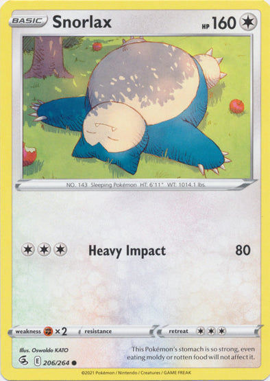 Snorlax - 206/264 - Common