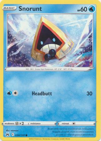 Snorunt - 034/159 - Common