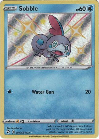 Sobble - SV025/SV122 - Shiny Rare