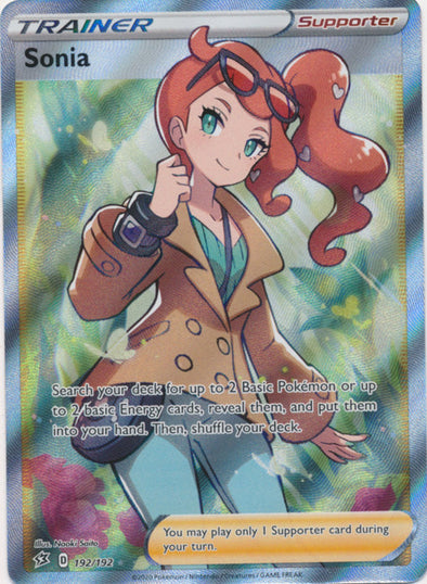 Sonia - 192/192 - Full Art Ultra Rare