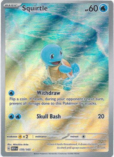 Squirtle - 170/165 - Illustration Rare