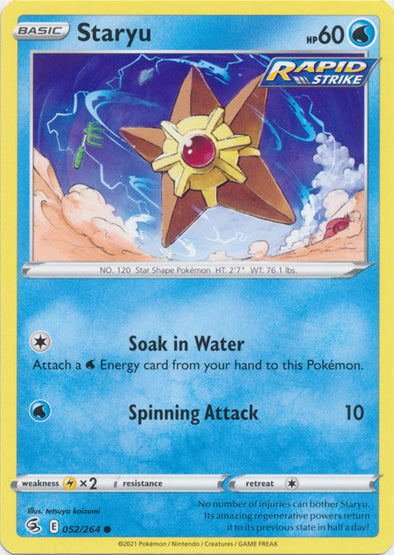 Staryu - 052/264 - Common