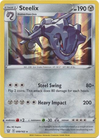 Steelix - 099/163 - Holo Rare