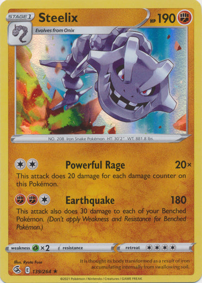 Steelix - 139/264 - Holo Rare