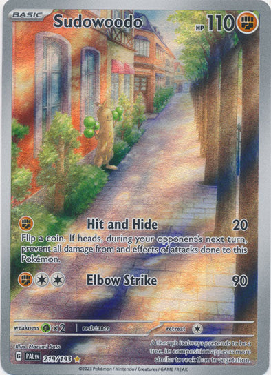 Sudowoodo - 219/193 - Illustration Rare