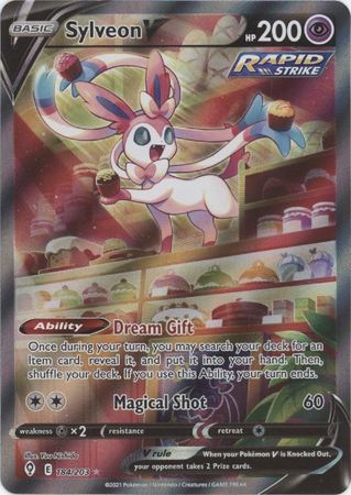 Sylveon V - 184/203 - Alternate Art Ultra Rare