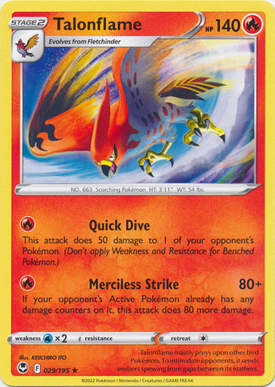 Talonflame - 029/195 - Rare