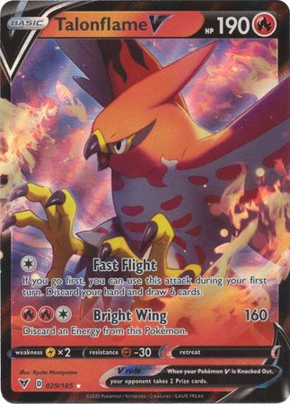 Talonflame V - 029/185 - Ultra Rare