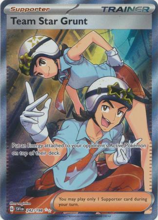 Team Star Grunt - 242/198 - Full Art Ultra Rare