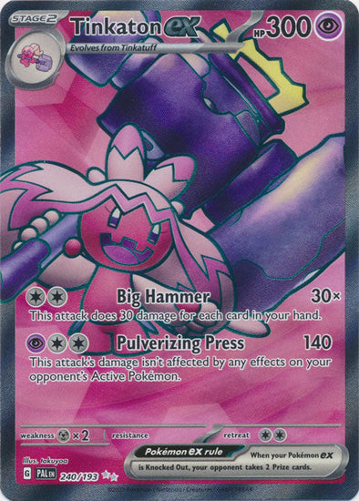 Tinkaton ex - 240/193 - Full Art Ultra Rare