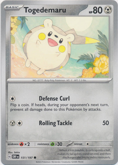 Togedemaru - 151/197 - Common