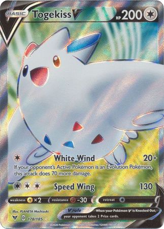 Togekiss V - 178/185 - Full Art Ultra Rare