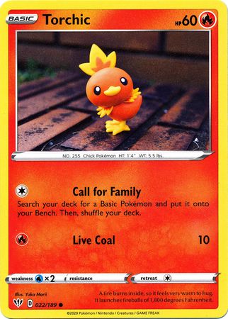 Torchic - 022/189 - Common