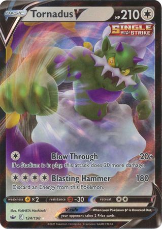 Tornadus V - 124/198 - Ultra Rare