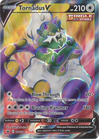 Tornadus V - 184/198 - Full Art Ultra Rare