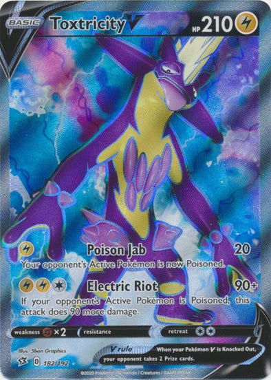 Toxtricity V - 182/192 - Full Art Ultra Rare