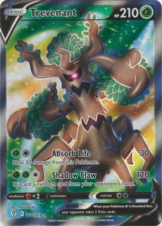 Trevenant V - 168/203 - Full Art Ultra Rare