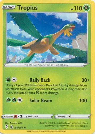 Tropius - 006/203 - Rare