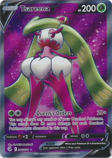 Tsareena V - 246/264 - Full Art Ultra Rare