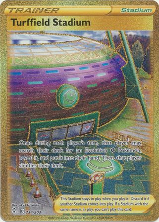 Turffield Stadium - 234/203 - Secret Rare