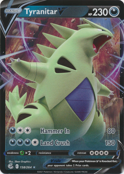 Tyranitar V - 158/264 - Ultra Rare