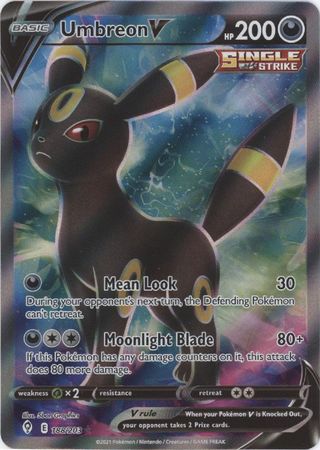 Umbreon V - 188/203 - Full Art Ultra Rare