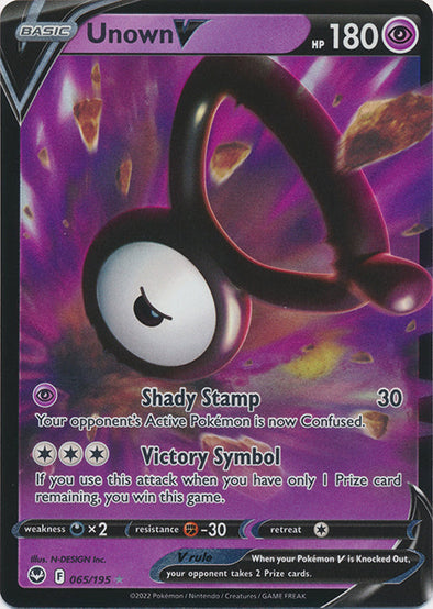 Unown V - 065/195 - Ultra Rare