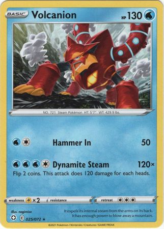 Volcanion - 025/072 - Rare