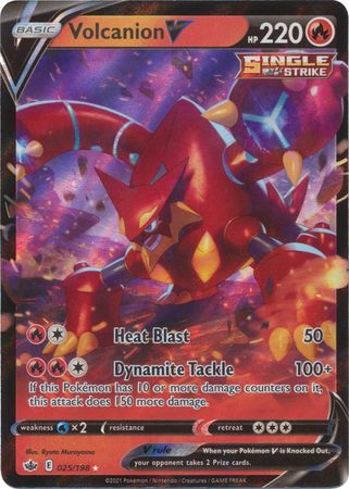 Volcanion V - 025/198 - Ultra Rare