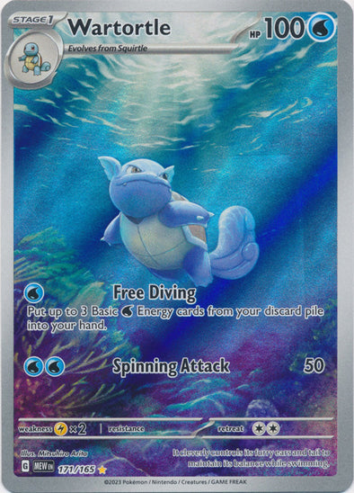 Wartortle - 171/165 - Illustration Rare