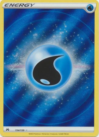 Water Energy (Texture Full Art) - 154/159 - Ultra Rare