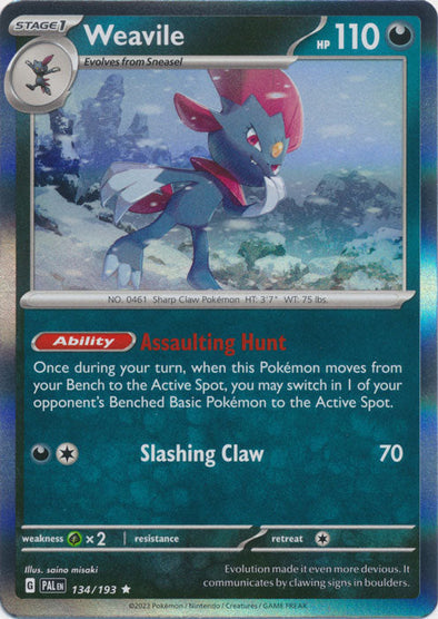 Weavile - 134/193 - Rare